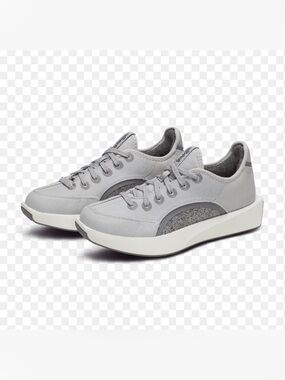 All Birds RisersGrey Casual 1.25” Platform Sneakers - Comfortable Washable Shoes